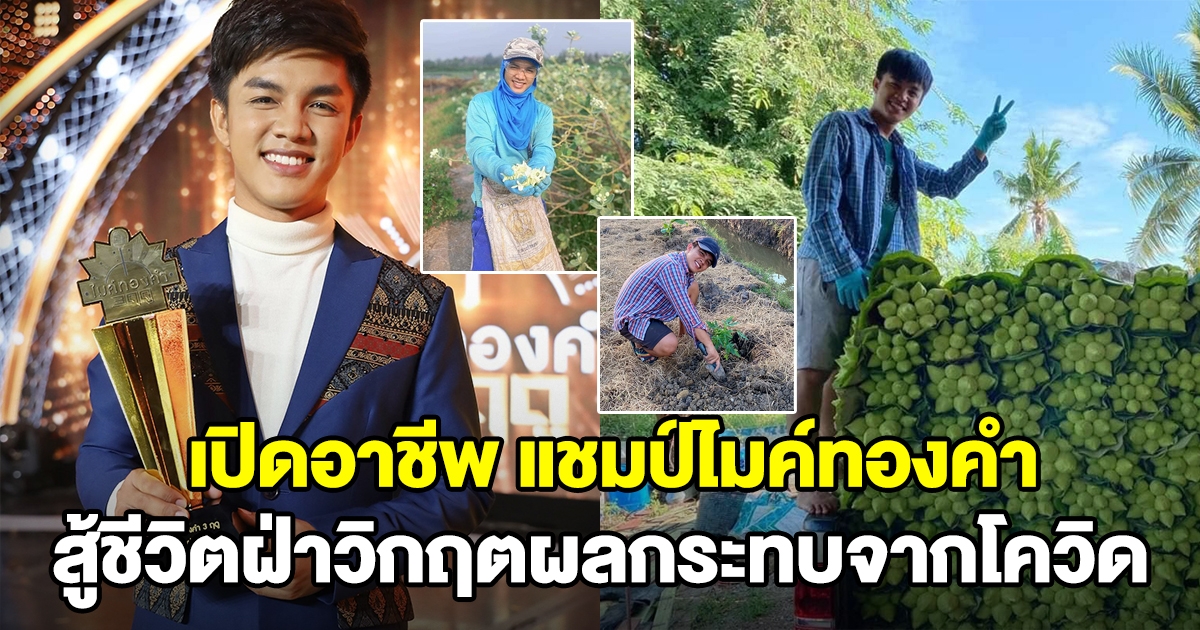 เผยอาชีพ กล้วย ธนภัทร แชมป์ไมค์ทองคำ