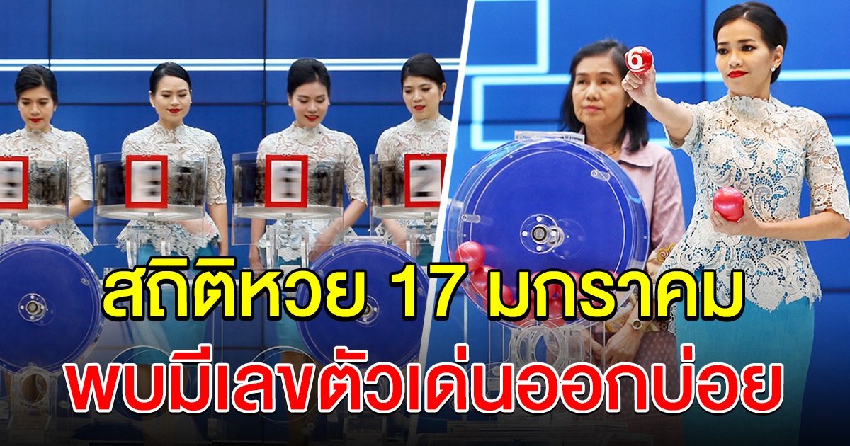 สถิติย้อนหลัง เลขออก วันที่ 17 มกราคม เตรียมเป็นเศรษฐีคนใหม่ปี 66