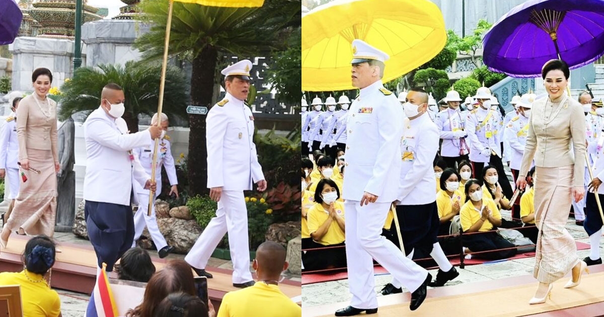 ในหลวง พระราชินี ทรงบำเพ็ญพระราชกุศลเนื่องในวันอาสาฬหบูชา