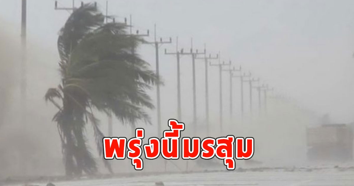 พรุ่งนี้มรสุม เตือนจังหวัดรับมือฝนฟ้าคะนอง