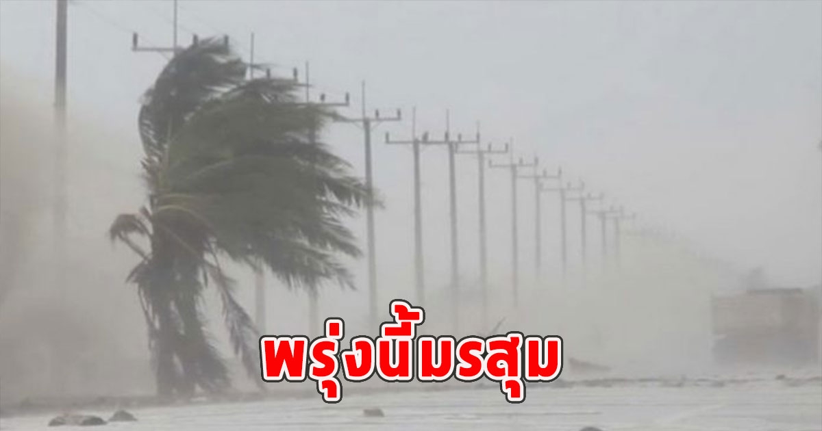 พรุ่งนี้มรสุม เตือนจังหวัดรับมือฝนฟ้าคะนอง