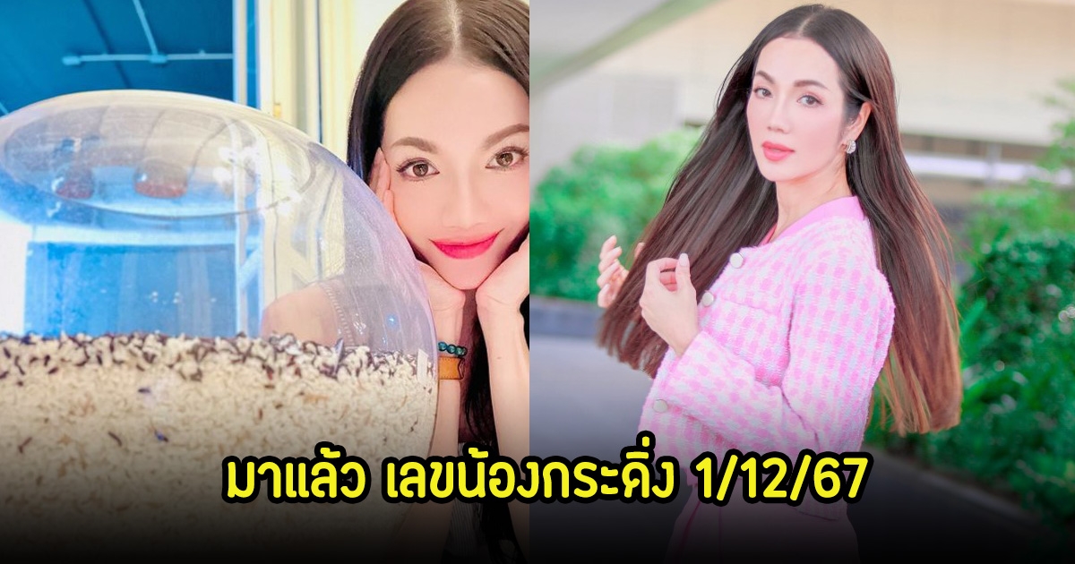 มาแล้ว! อ๋อม สกาวใจ เผยเลขน้องกระดิ่ง ครั้งนี้ออกลูกออกหลานเยอะมาก 1 ธ.ค. 67