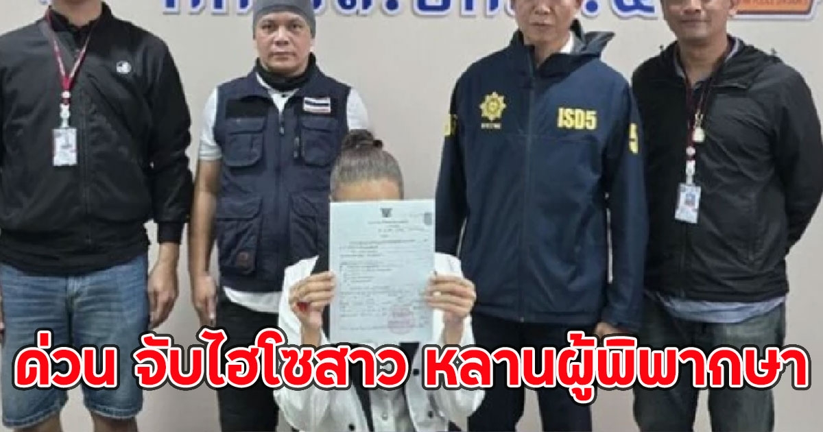 ด่วน จับไฮโซสาว หลานผู้พิพากษา