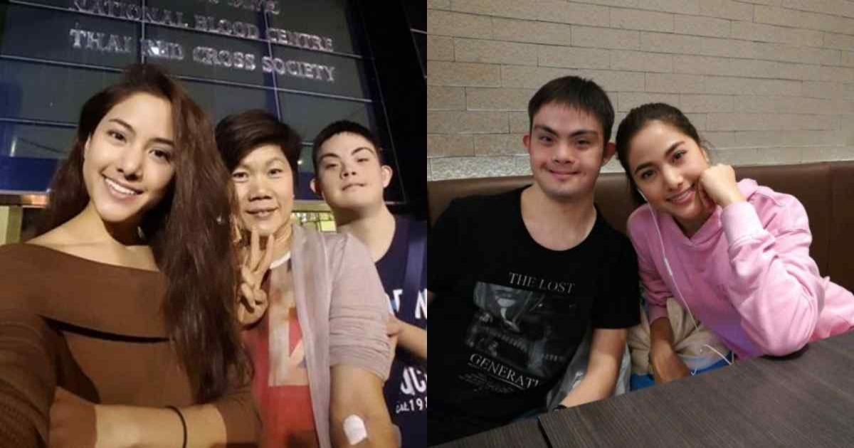 สุดหัวใจ! นางเอกลูกครึ่ง รับบทเสาหลักครอบครัว ทำงานตั้งแต่ 14 ดูแลแม่และพี่ชายดาวน์ซินโดรม