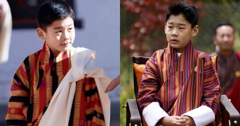 องค์รัชทายาทแห่งภูฏาน เจ้าชายชิกเมฯ ทรงเปล่งพระสิริโฉมสง่างาม