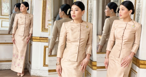 ทรงพระสิริโฉมงดงาม สมเด็จพระเจ้าลูกเธอเจ้าฟ้า ณ กรุงปารีส