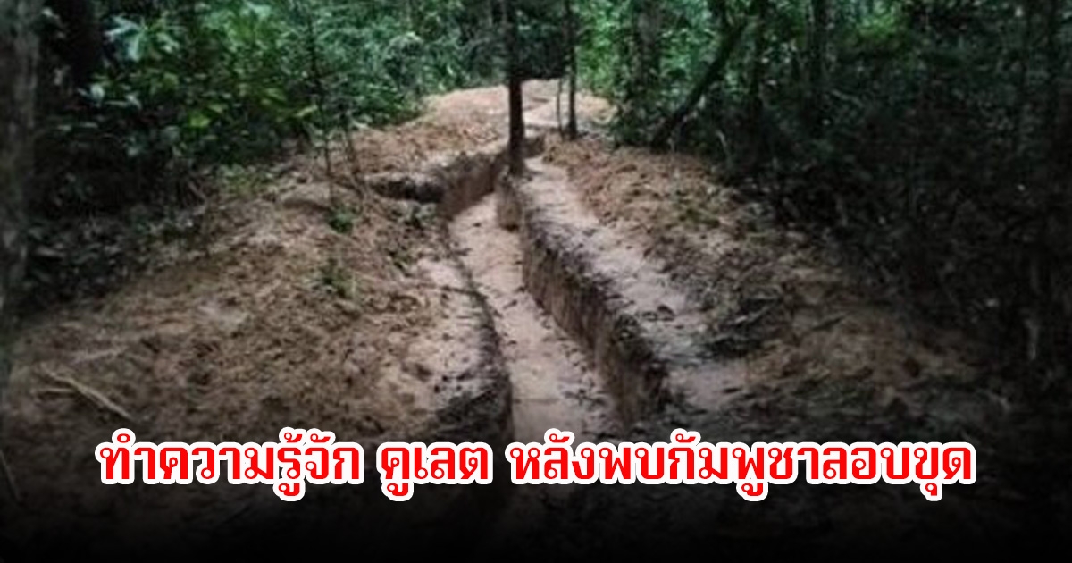 ทำความรู้จัก คูเลต หลังพบกัมพูชา ลอบขุดเกินครึ่งกิโลเมตร ถือเป็นการละเมิด MOU43