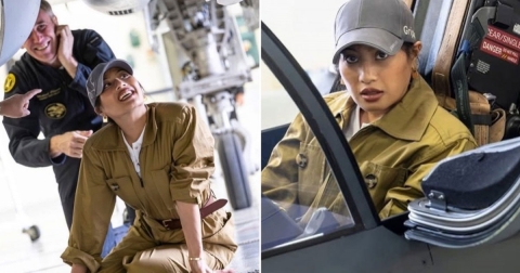 สมเด็จเจ้าฟ้าฯ เสด็จเยือนศูนย์ทดสอบบิน Gripen ณ สวีเดน ด้วยพระองค์เอง