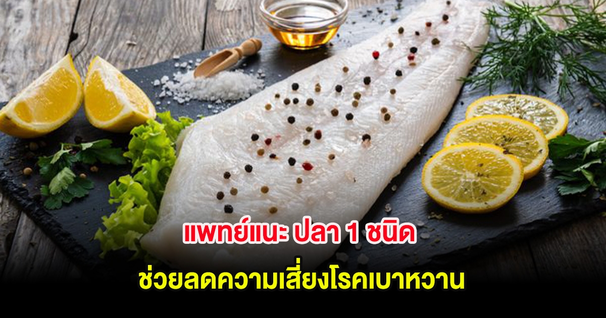 แพทย์แนะ ปลา 1 ชนิด มีโปรตีนมากกว่าแซลมอน ช่วยลดความเสี่ยงโรคเบาหวาน