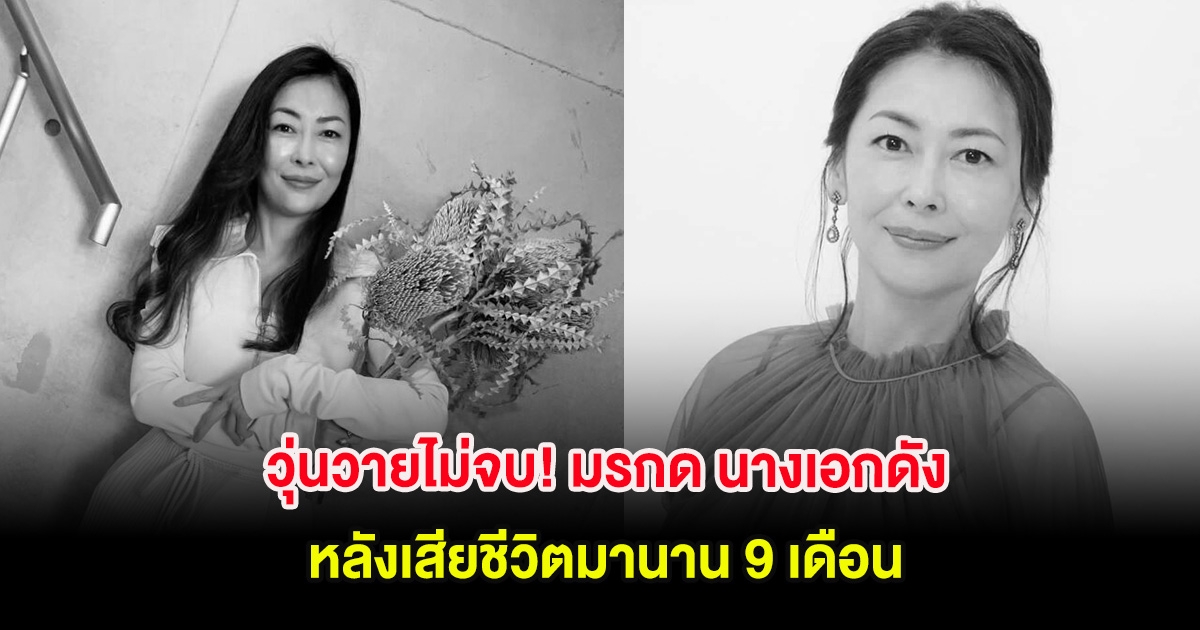 วุ่นวายไม่จบ! มรกด นางเอกดัง ยังแบ่งกันไม่ลงตัว หลังเสียชีวิตมานาน 9 เดือน (ต่างประเทศ)