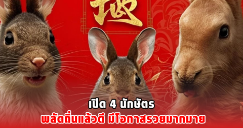 เปิด 4 นักษัตร พลัดถิ่นแล้วดี มีโอกาสรวยมากมาย