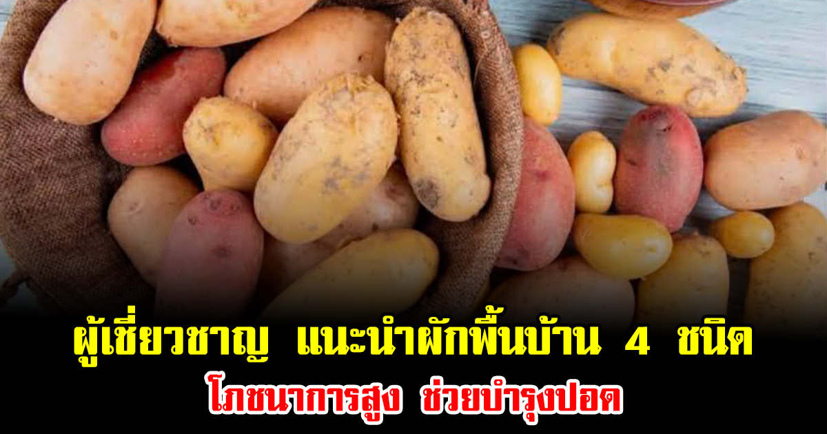 ผู้เชี่ยวชาญ แนะนำผักพื้นบ้าน 4 ชนิด โภชนาการสูง ช่วยบำรุงปอด