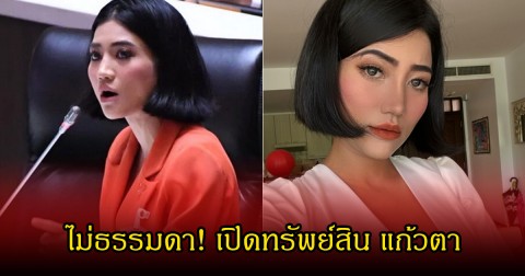 ไม่ธรรมดา! เปิดทรัพย์สิน แก้วตา  อดีต สส.พรรคส้ม