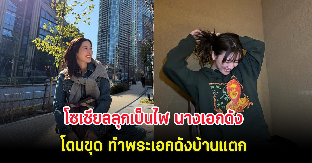 โซเชียลลุกเป็นไฟ นางเอกดัง โดนขุด ทำพระเอกดังบ้านเเตก (ต่างประเทศ)