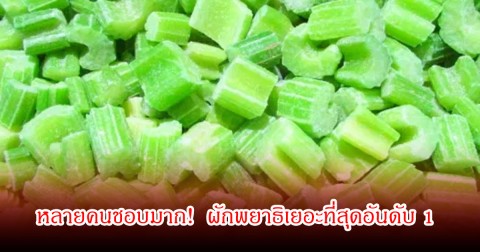 หลายคนชอบมาก!  ผักพยาธิเยอะที่สุดอันดับ 1  มีประโยชน์แต่เสี่ยงปรสิตเพียบ