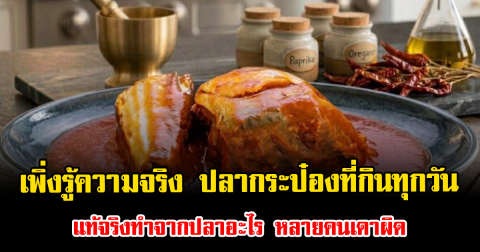โอ้โห เพิ่งรู้ความจริง ปลากระป๋องที่กินทุกวัน แท้จริงทำจากปลาอะไร หลายคนเดาผิด