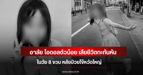 อาลัย ไอดอลตัวน้อย เสียชีวิตกะทันหัน ในวัย 8 ขวบ หลังป่วยไข้หวัดใหญ่ (ข่าวต่างประเทศ)